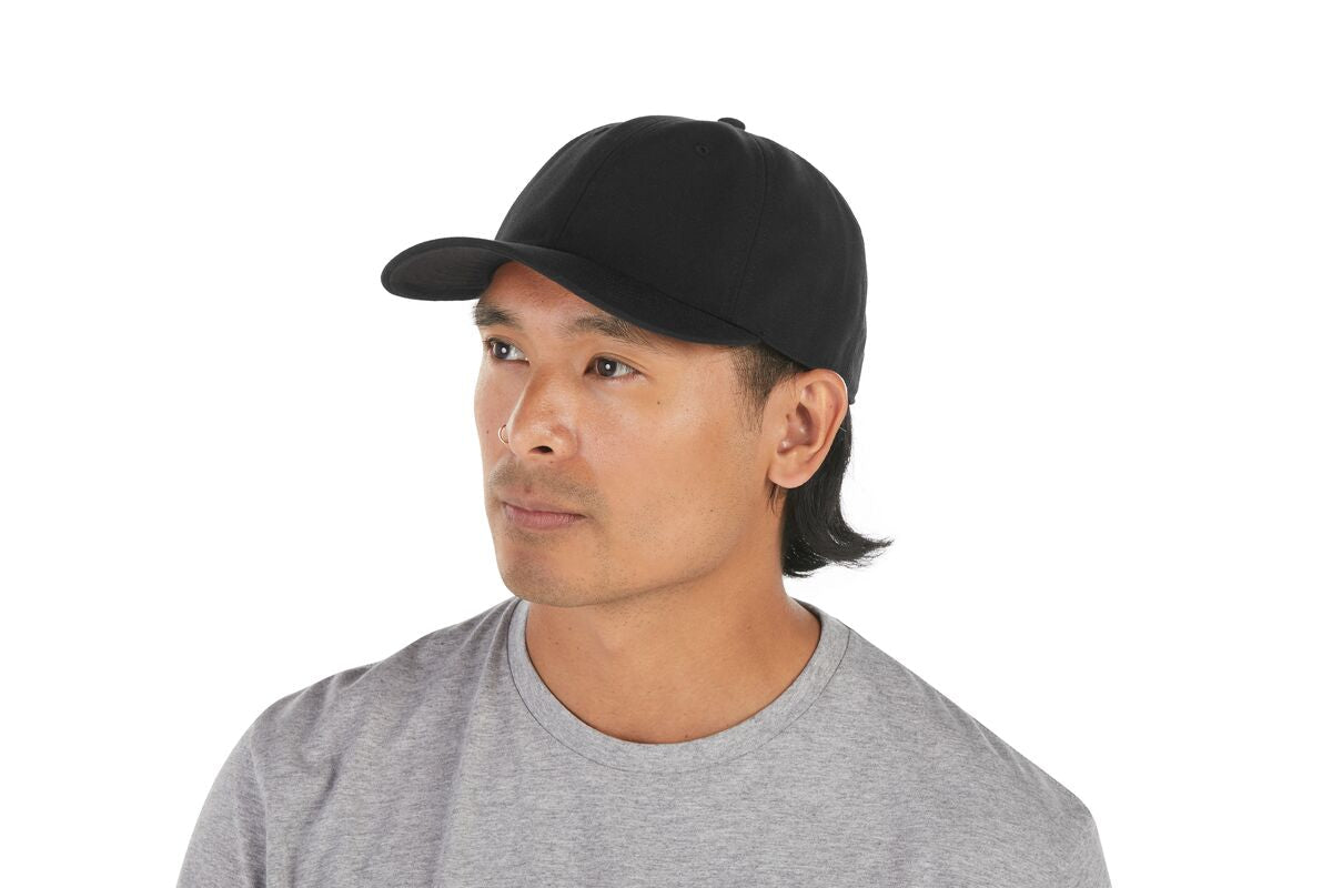 father-s-day-2026-dad-hat-l8 WebPDP-HAT004002_Recycled_Poly_Dad_Hat_Black_Studio_Harper_Studios_0723_Side__HAT004002OS.jpg
